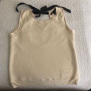 Marc Jacobs Sleeveless Top sexy Cutout & Black Bow
